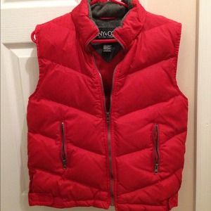 NY & Co. Down Vest - RED