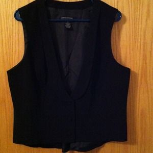 Cute black vest