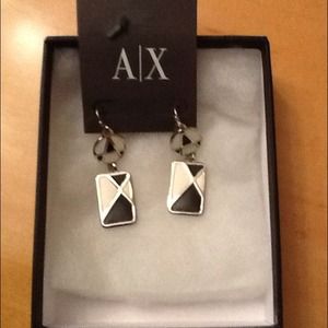 Armani Exchange Earrings (new)...never been worn.