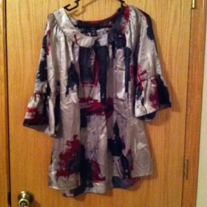 Canyon River Blues silk top