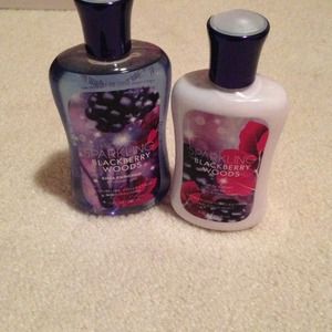 Bath and Body Works lotion and wash