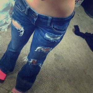 American eagle flare jeans