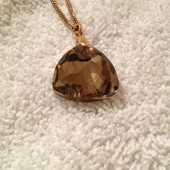 Brown Gem Necklace
