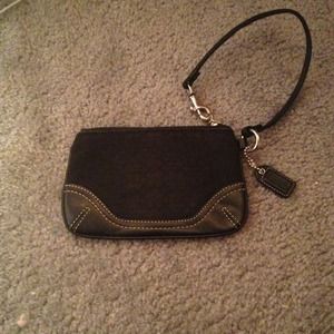 Authentic coach wristlet