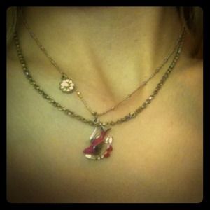 Dove two strand necklace