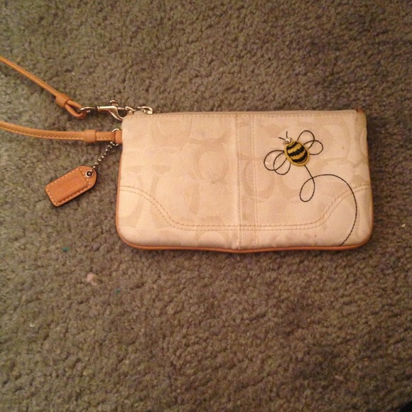 Authentic coach wristlet