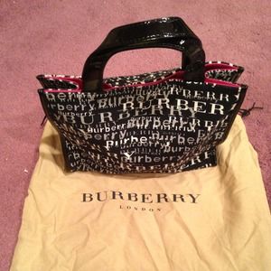 Authentic Burberry tote