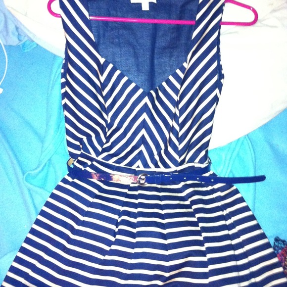 Cute pinup style sailor dress