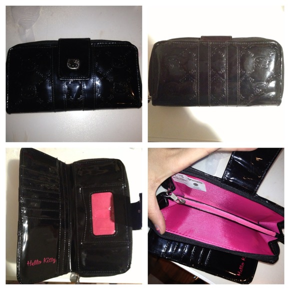 RESERVED @miszmocha Hello Kitty embossed wallet