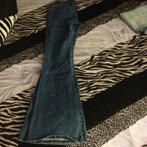 Dark blue jeans