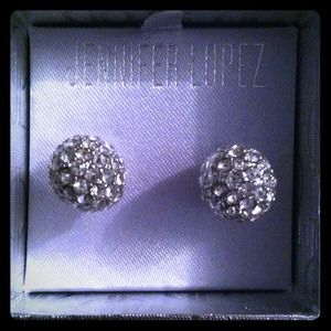 Disco ball earrings