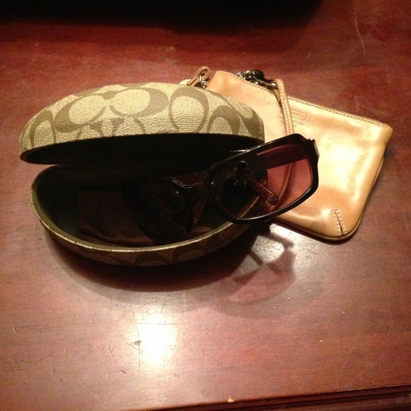 Coach Mia and wristlet bundle