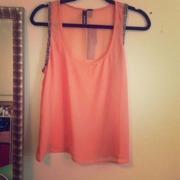 Peach tank top
