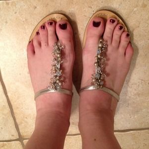 SOLD in bundle - White House Black Market sandals