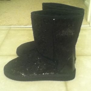 Arizona sequin boots size 8