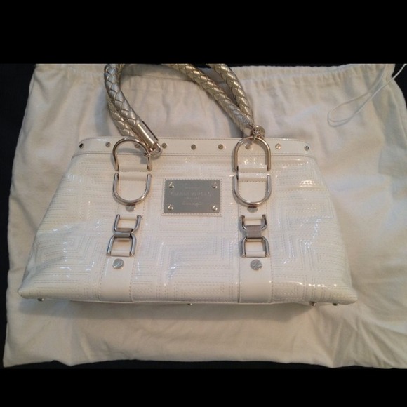 🚫SOLD🚫 Gianni Versace Couture Greek Key Handbag - Picture 2 of 4