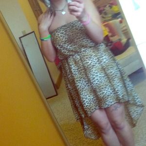 Cheetah Print Dress