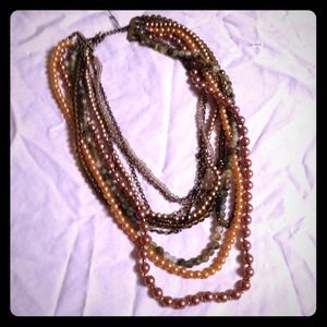 FREE WITH BUNDLE! Multi-strand Cookie Lee necklace