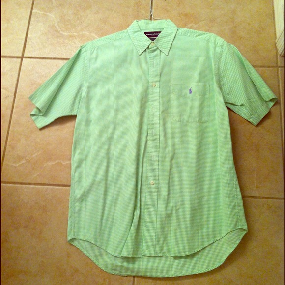 Ralph Lauren short sleeved dress shirt