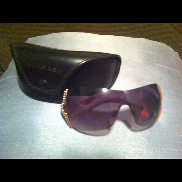 BLVGARI WOMEN'S SUNGLASSES WHITE - Picture 1 of 4