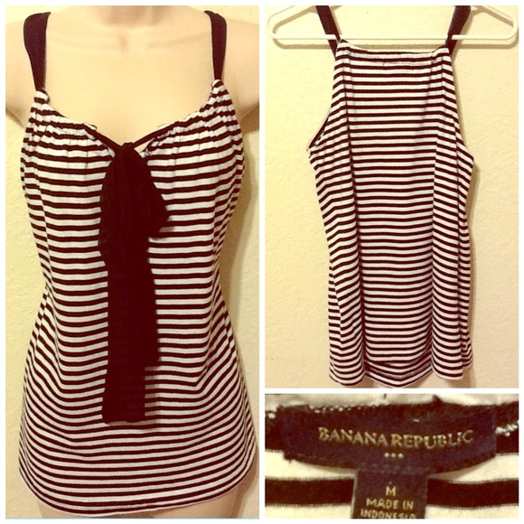 Banana Republic Tops - Striped Tank Top