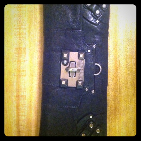 SOLD 💜 couture leather wallet  authentic