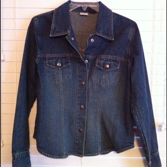 Denim shirt jacket