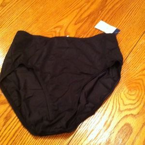 Black bathing suit bottom