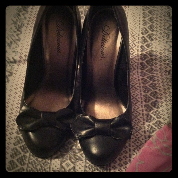 Black heels