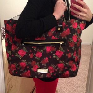 SOLD..Betsey Johnson diaper bag