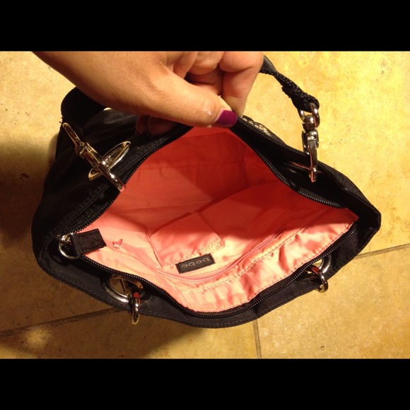 SOLD-BEBE Logo Rhinestone Small Purse - Picture 3 of 4