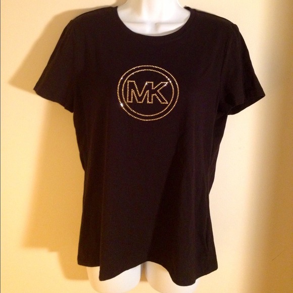 SOLD HOME PARTY -MICHAEL M. Kors Blk Gold Studded