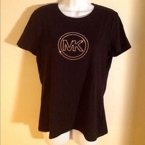 SOLD HOME PARTY -MICHAEL M. Kors Blk Gold Studded