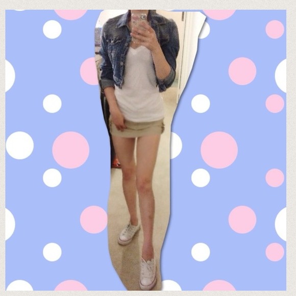 MNG MANGO cropped Denim Jacket - Picture 3 of 8