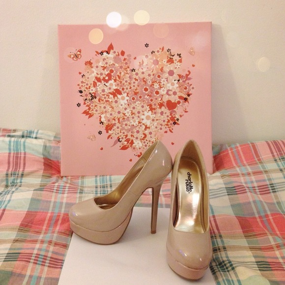 Nude Pumps by Charlotte Russe