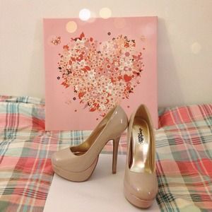 Nude Pumps by Charlotte Russe