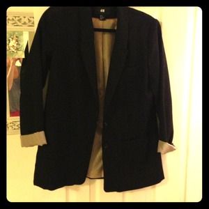 H&M black blazer