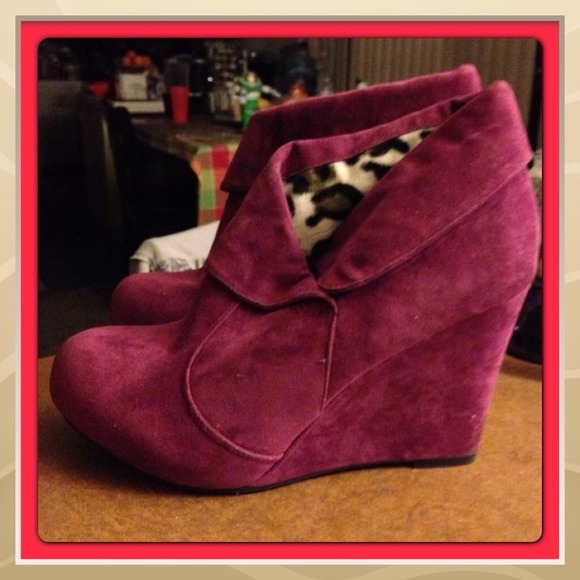 Purple Suede Shoes