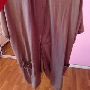 little cut sleeve cardigan