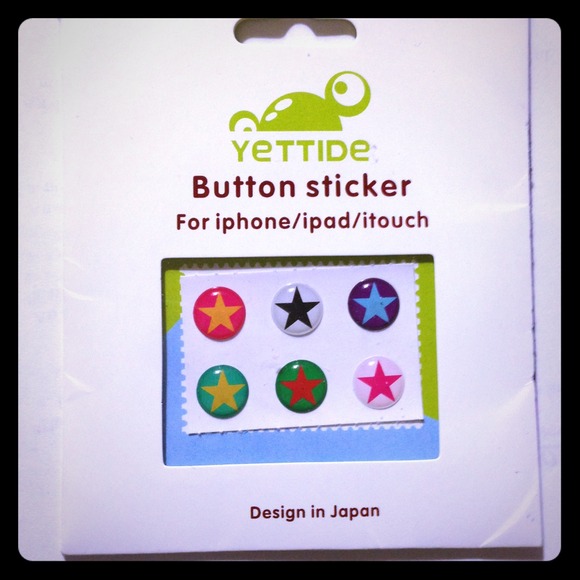 iPhone / iPad / itouch button sticker