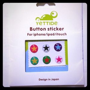 iPhone / iPad / itouch button sticker