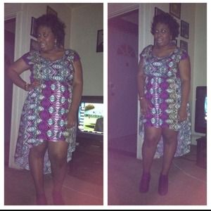 🔴REDUCED🔴 Multi colors short sleeve dress