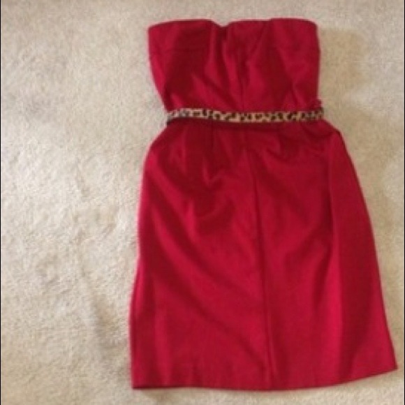 👗🚫SOLD🚫👠Bundle* Red Express dress & wedges