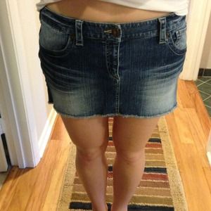 Express Jean skirt