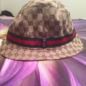 Authentic Gucci bucket hat