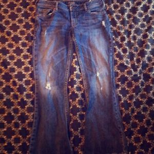 Reserved for @misskaitlin Silver jeans