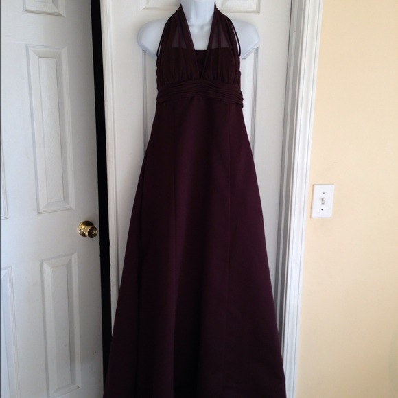 Brown David's bridal elegant dress