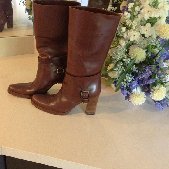 Brand new authentic miu miu boots