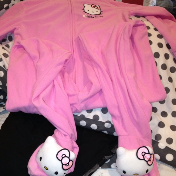 Hello Kitty Adult Onesie