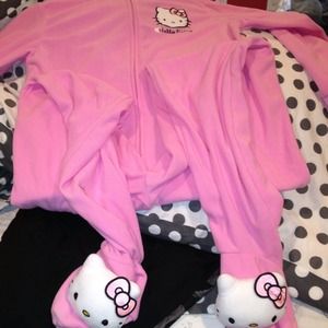 Hello Kitty Adult Onesie